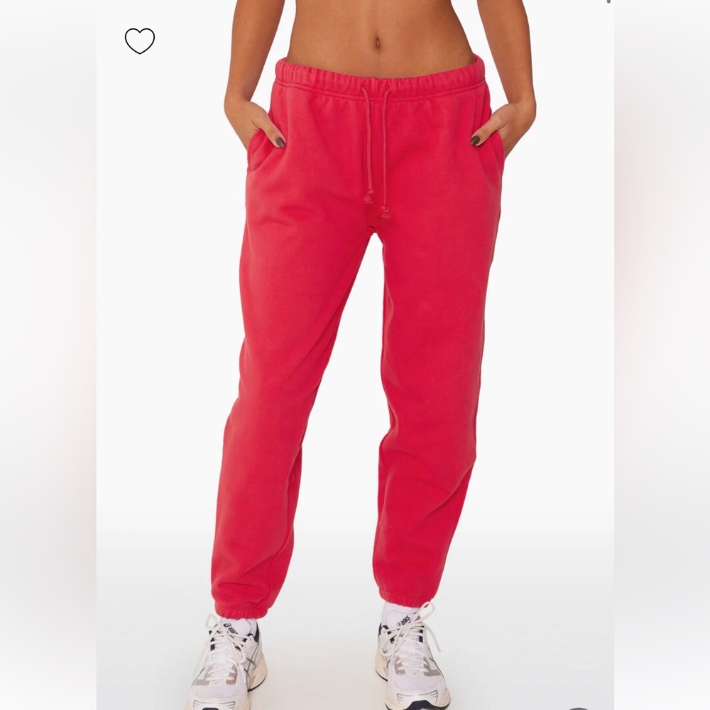 SET Active Red Jogger Pants